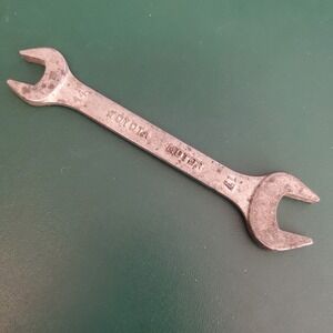 Vintage Toyota Motor Double Open End Wrench 14mm & 17mm Made In Japan OEM Tool